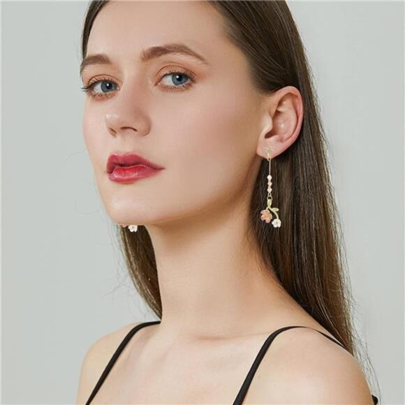 Tassel Drop Dangle Earrings – Vibrant & Charming, Perfect Gift for Her - Picture 6 of 6